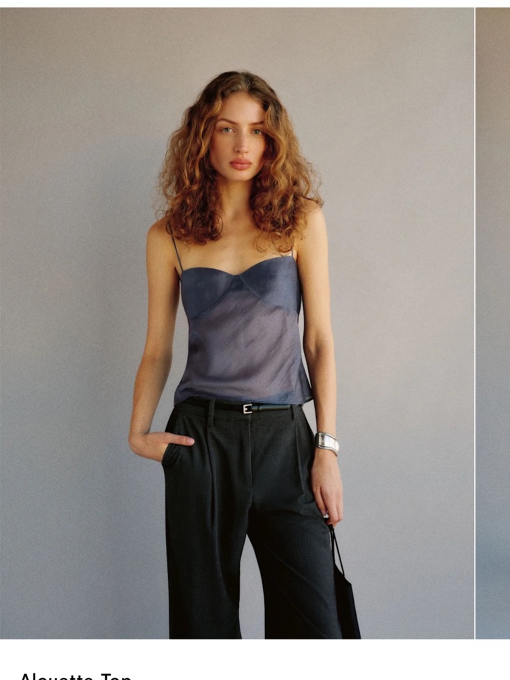 Reformation satin camisole